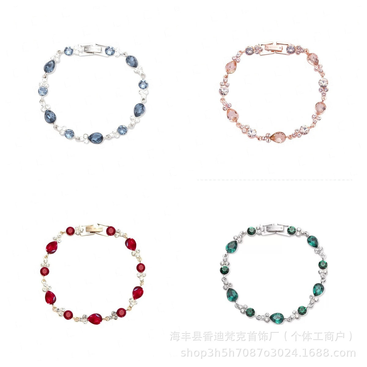 Cubic zirconia tennis bracelet – styling view 39