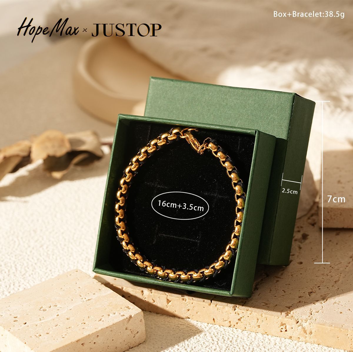 Handmade braided rope bracelet with pearl beads – styling view 14