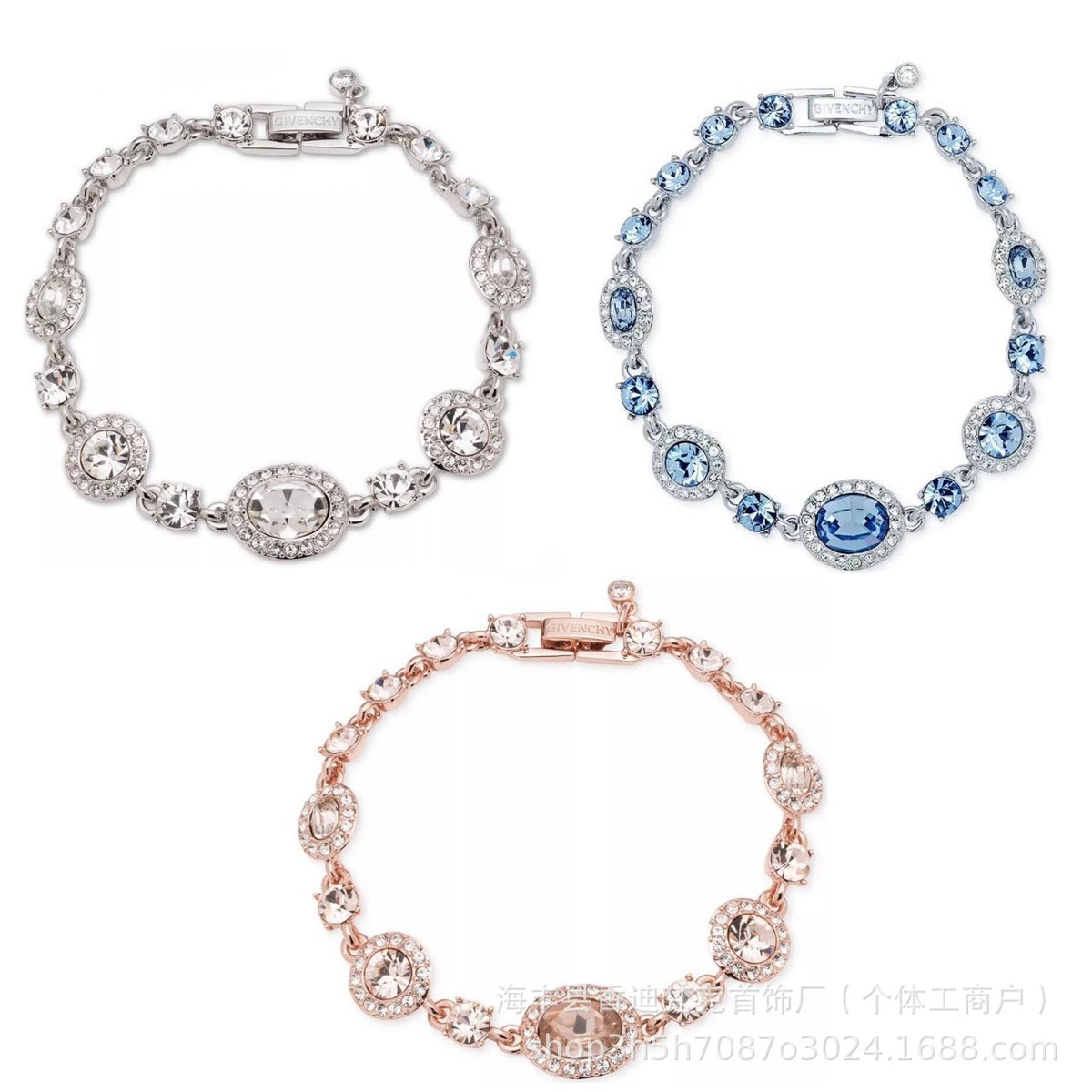 Cubic zirconia tennis bracelet – styling view 42
